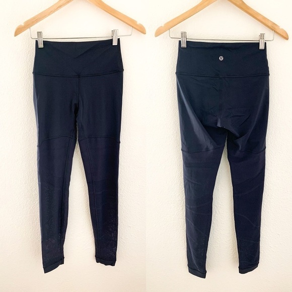 Lululemon Sheer Will Tight Size 6 - Picture 3 of 12